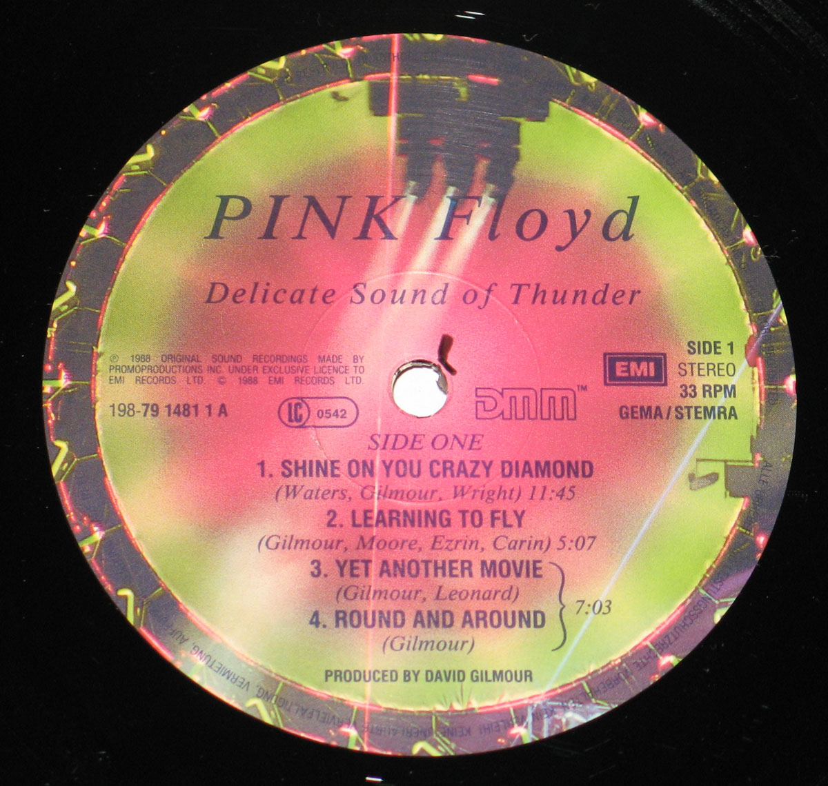 High Resolution Photo #4 PINK FLOYD Delicate Sound Germany 